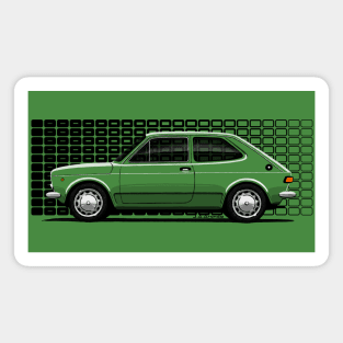 The classic utility car with light background Magnet